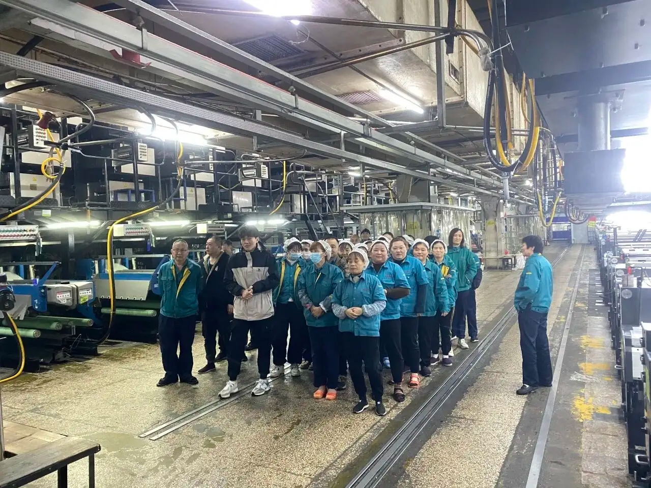 চাংশু পলিয়েস্টার জরুরী উচ্ছেদ ড্রিল পরিচালনা করে